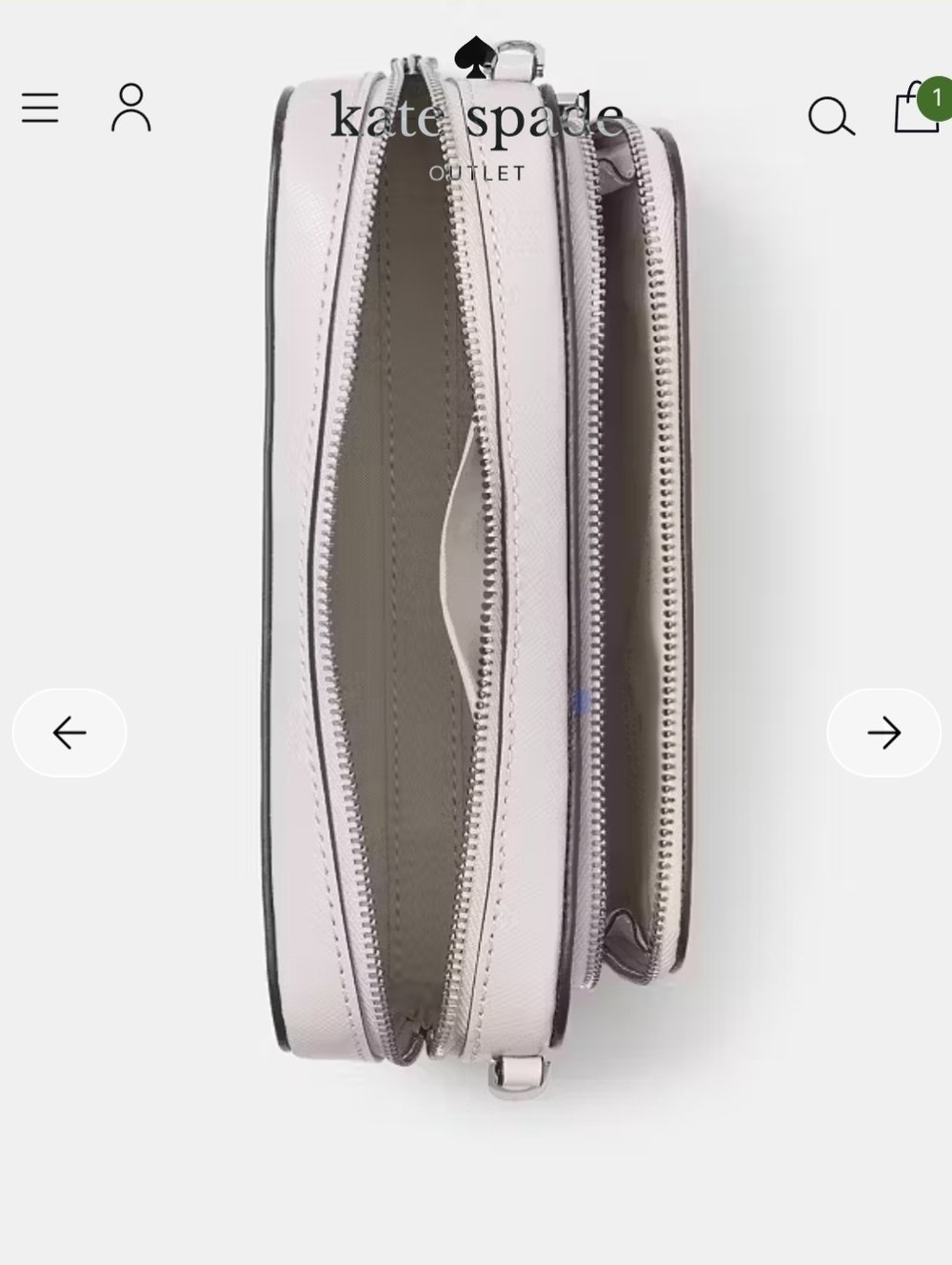 Kate Spade Staci Crossbody Lilac Moo